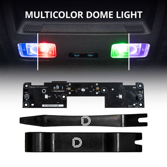 Multicolor Dome Light for 2024-2025 Ford Mustang