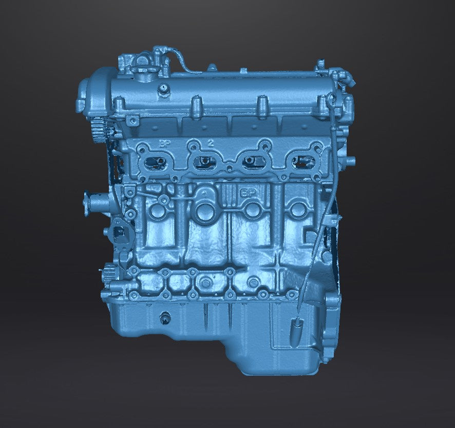 BP6D Engine Long Block - 3D Scan