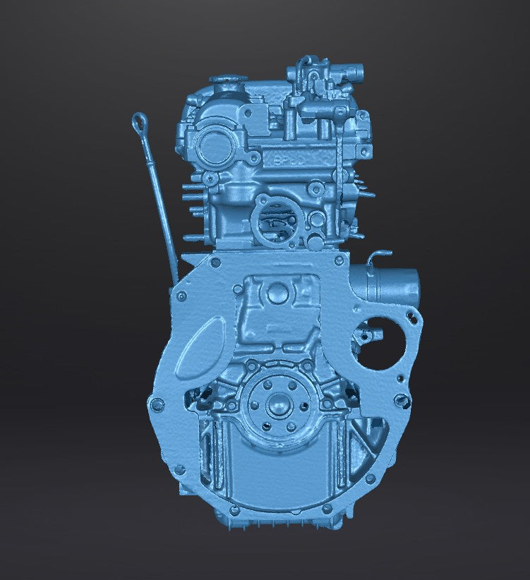 BP6D Engine Long Block - 3D Scan