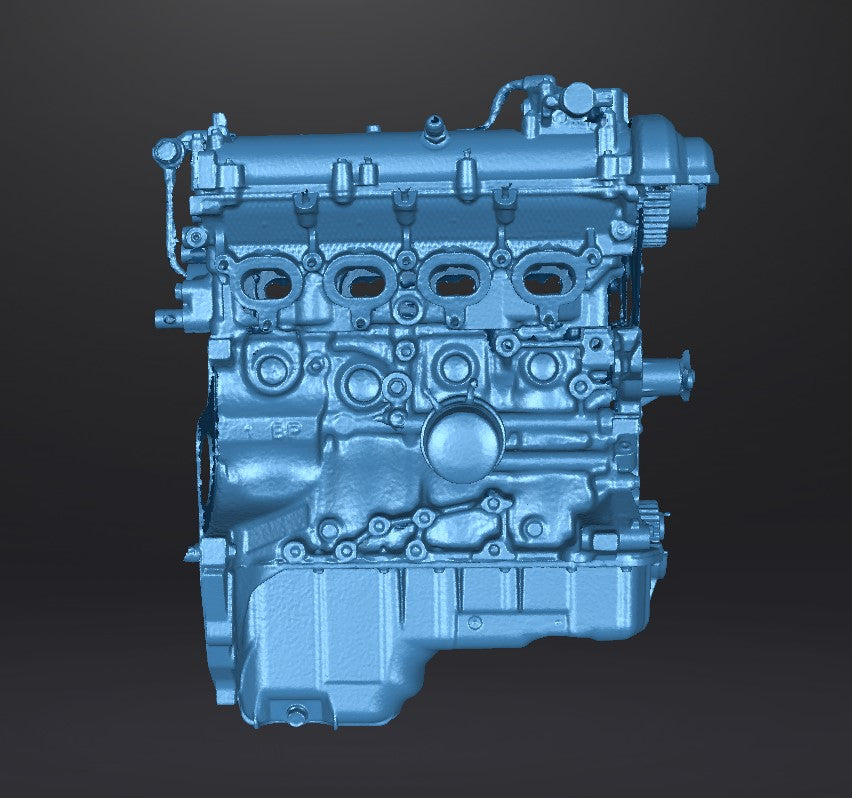 BP6D Engine Long Block - 3D Scan