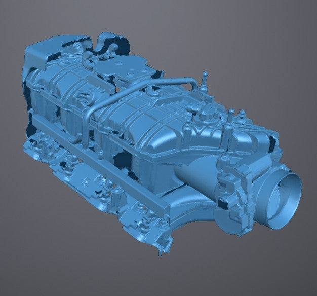 General Motors (GM) L94 Intake Manifold Assembly - 3D Scan