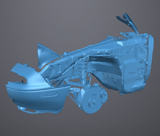 Mazda Miata (NA) Front Wheel Housing - 3D Scan