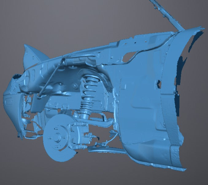 Mazda Miata (NA) Front Wheel Housing - 3D Scan
