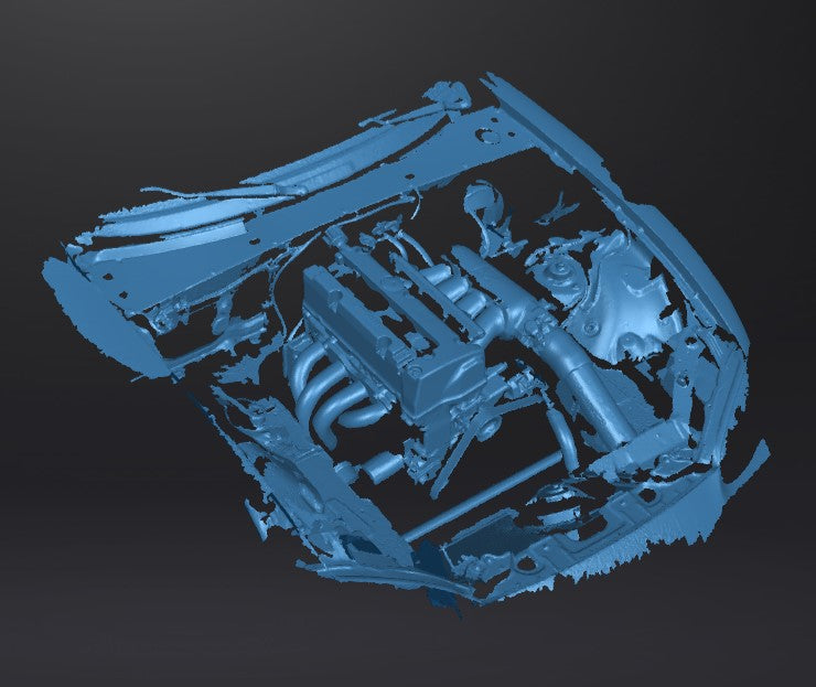 Mazda Miata (NB) Kmiata Engine Bay - 3D Scan