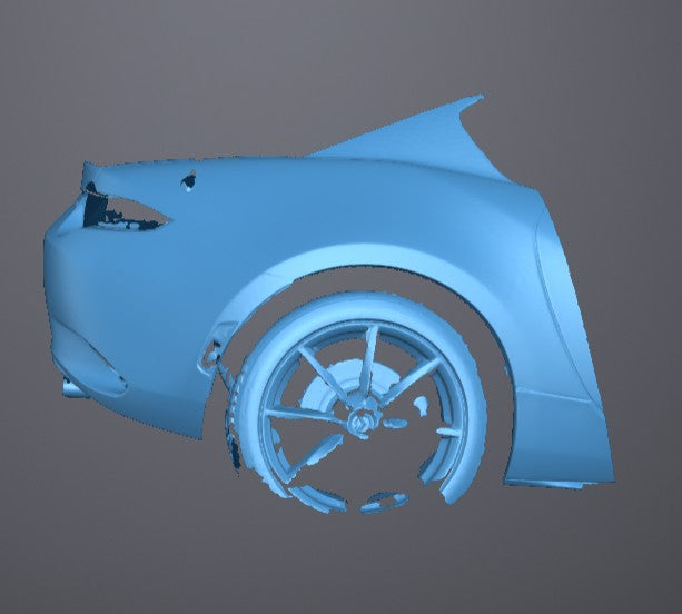 Mazda Miata (ND) Rear Bumper & Fender - 3D Scan