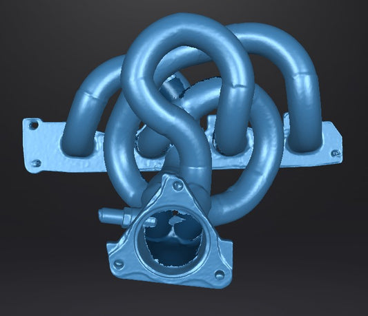 Chevy Cobalt "Noodle" Header - 3D Scan