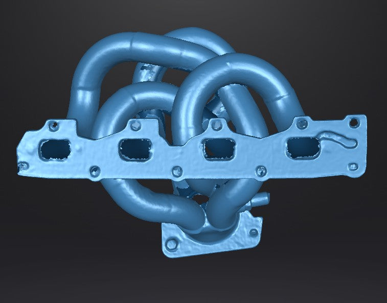 Chevy Cobalt "Noodle" Header - 3D Scan