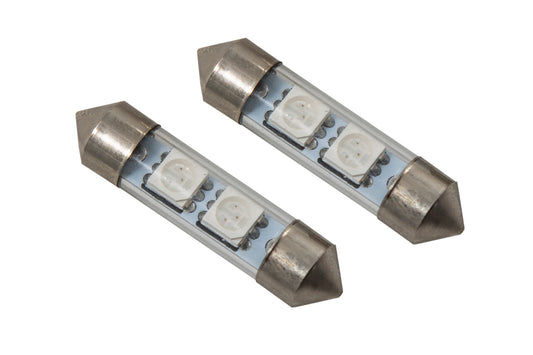 36mm SMF2 LED Blue (pair)