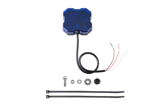 Stage Series Single-Color LED Rock Light Blue Bare Wire (one)