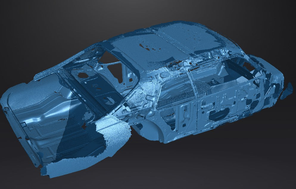 Chevy Nova Interior Unibody - 3D Scan