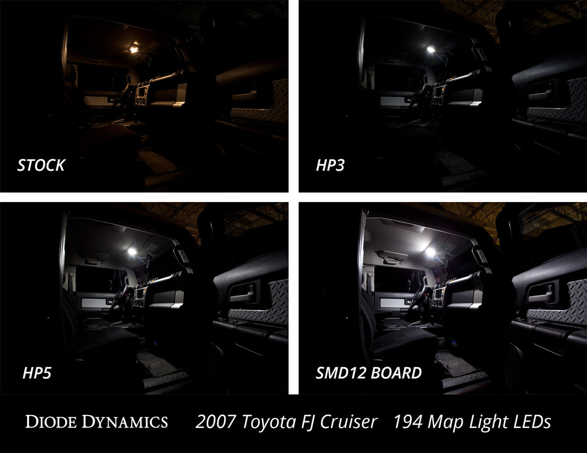 LED Board SMD12 Amber (pair)