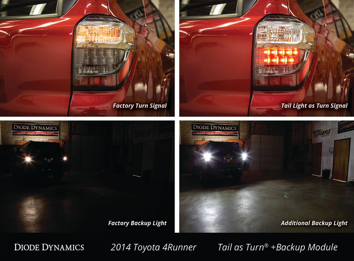 Tail as Turn® Kit w/ Backup for 2014-2024 Toyota 4Runner  Stage 1