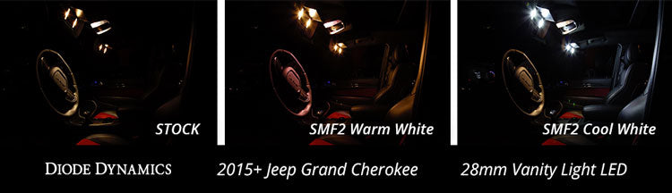 28mm SMF1 LED Amber (four)
