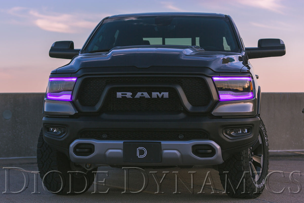 RGBW DRL LED Boards for 2019-2024 Ram 1500 Midline
