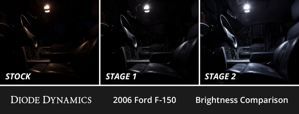 Interior LED Kit for 2004-2008 Ford F-150  Cool White Stage 1