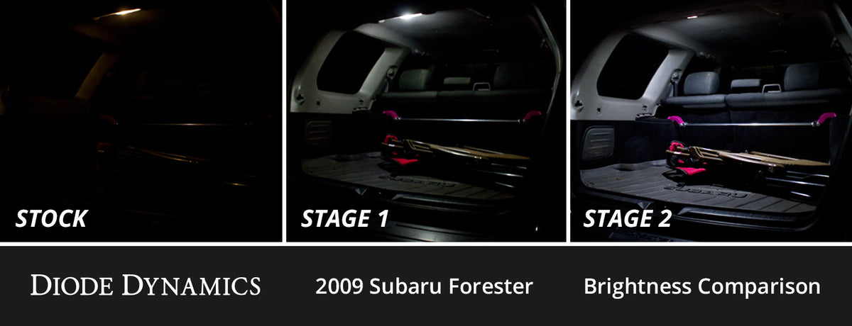 Interior LED Kit for 2009-2013 Subaru Forester  Cool White Stage 1