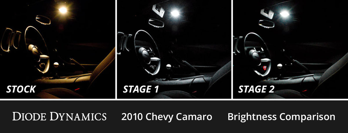 Interior LED Kit for 2010-2015 Chevrolet Camaro   Cool White Stage 1