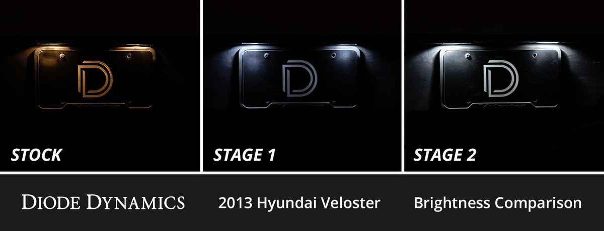 Interior LED Kit for 2012-2017 Hyundai Veloster  Cool White Stage 1