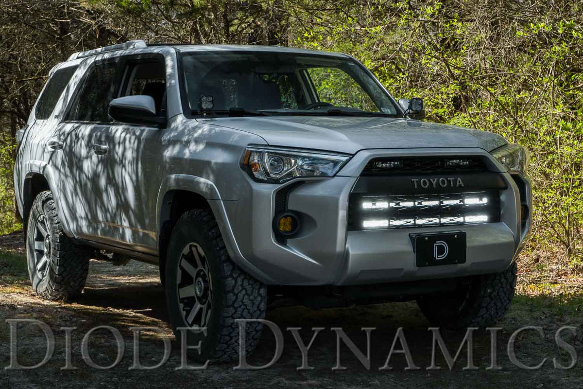 SS30 Dual Stealth Lightbar Kit for 2014-2019 Toyota 4Runner  White Driving