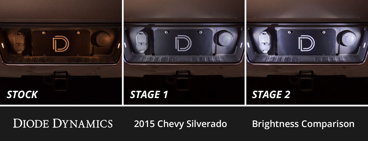 Interior LED Kit for 2014-2018 Chevrolet Silverado  Cool White Stage 1