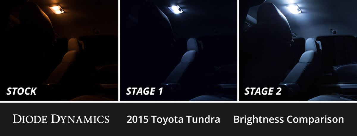 Interior LED Kit for 2014-2018 Toyota Tundra   Cool White Stage 1