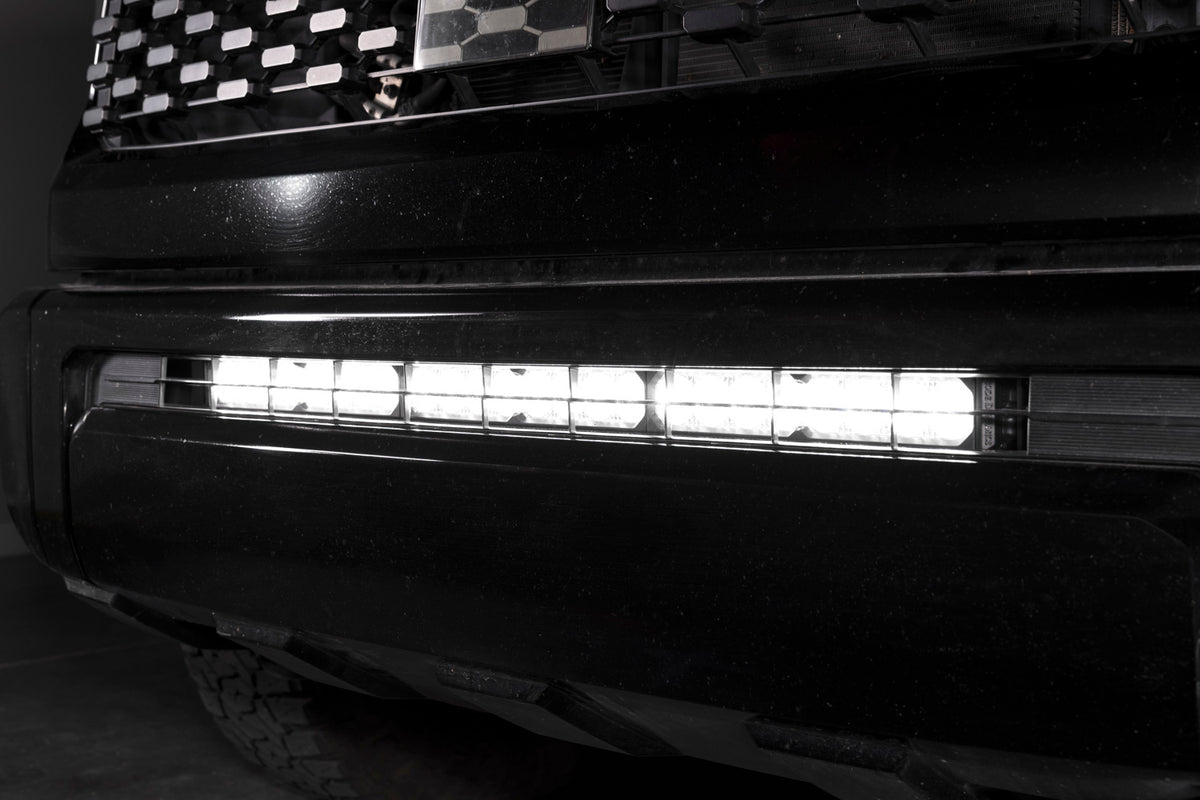 Tundra 2014 Stealth SS30 Pro Yellow Driving