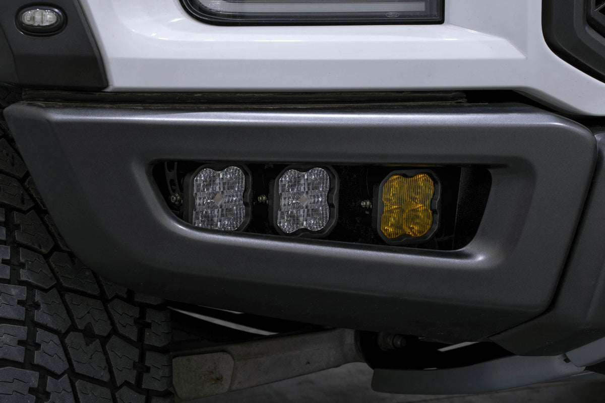 SS3 LED Fog Light Kit for 2017-2020 Ford Raptor  White Sport