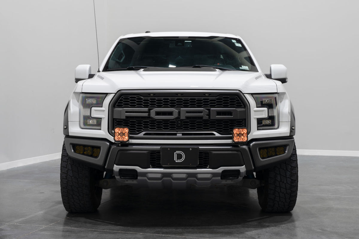 SS5 Bumper LED Pod Light Kit for 2017-2020 Ford Raptor  Sport White Combo
