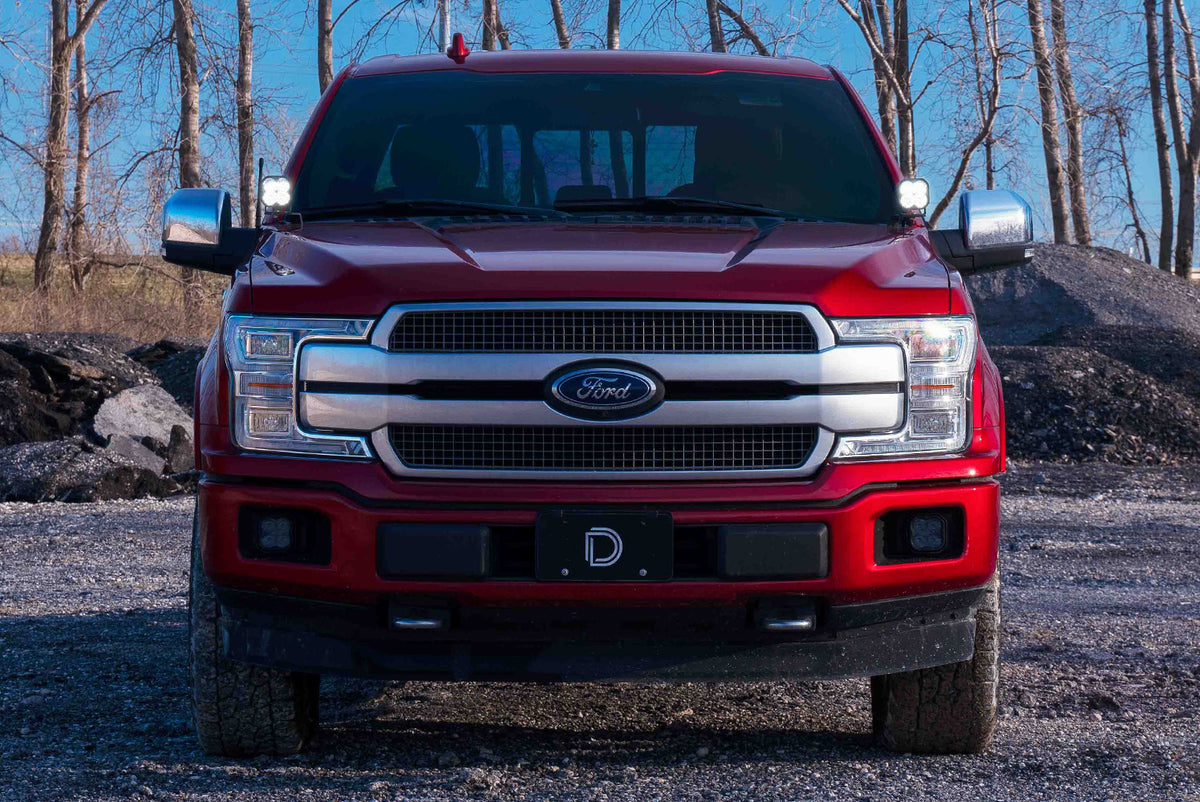 SS3 LED Ditch Light Kit for 2015-2020 Ford F-150/Raptor  Sport White Combo