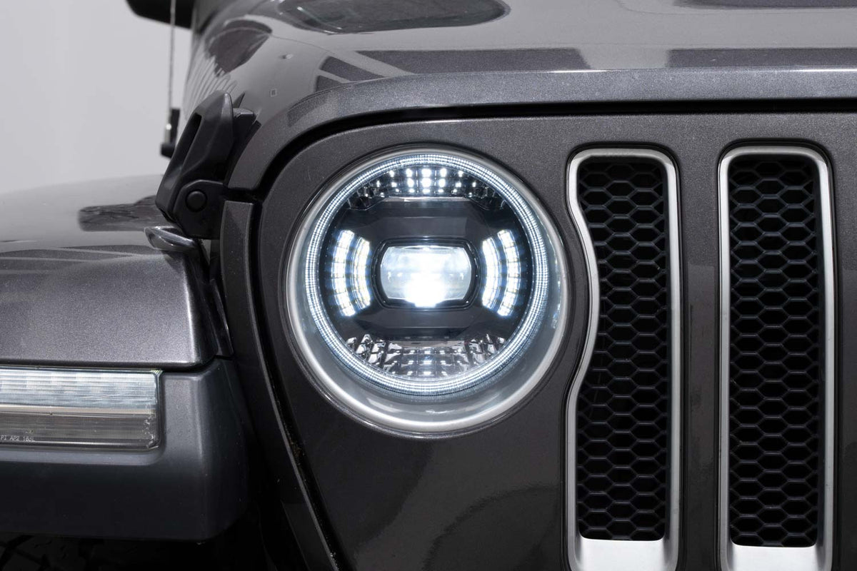 Elite Max LED Headlights for 2018+ Jeep JL Wrangler