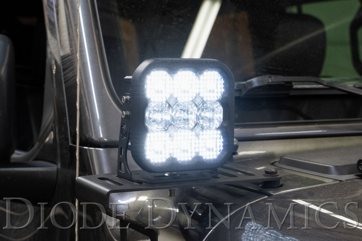 SS5 LED Pod Sport White Flood (pair)