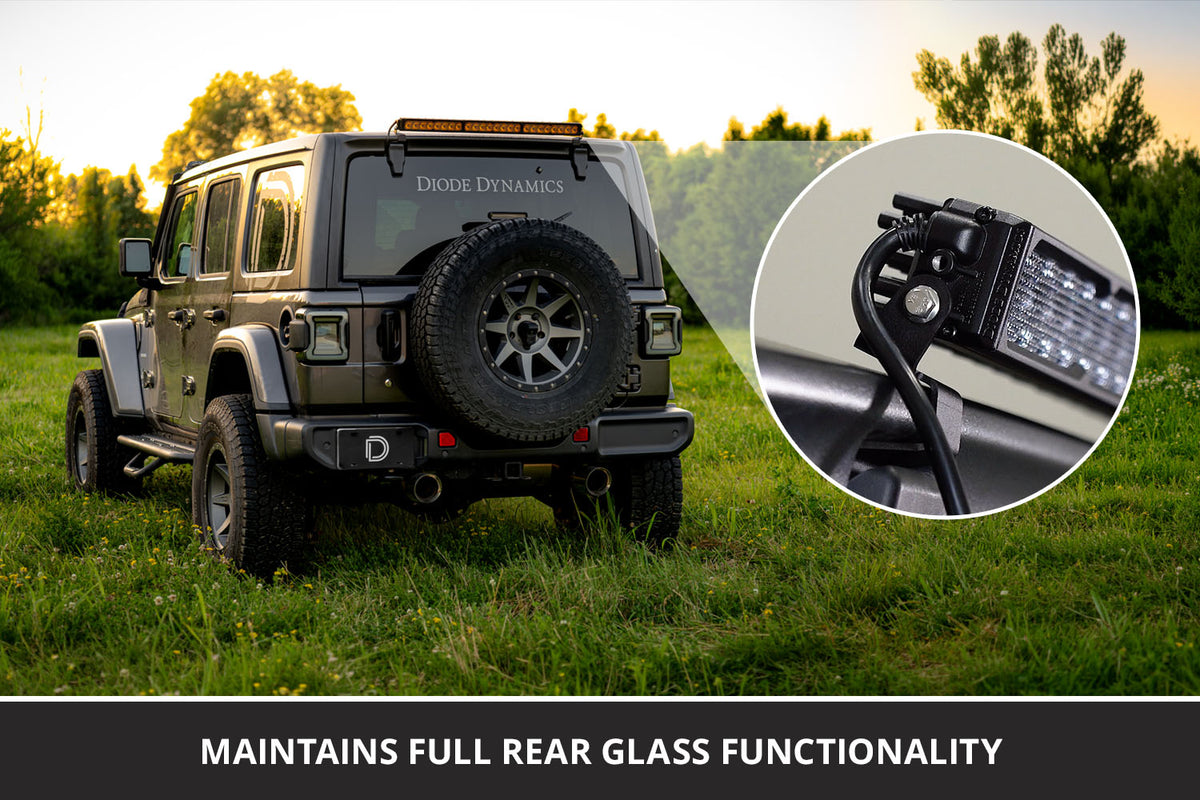 Jeep 2018-2026 SS30 Hardtop LED Kit Sport Yellow Flood ABL