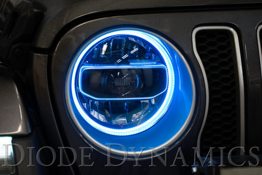 RGBW HD LED Halos for 2018-2026 Jeep JL Wrangler/Gladiator