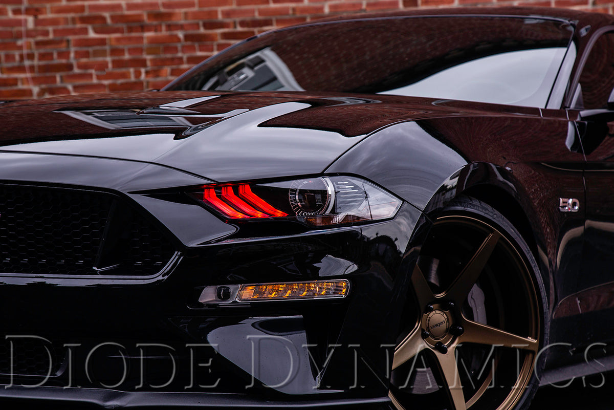RGBWA DRL LED Boards for 2018-2023 USDM Ford Mustang