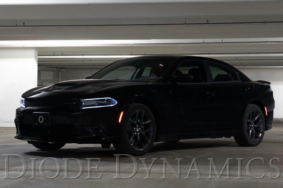 LED Sidemarkers for 2015-2023 Dodge Charger  Clear (set)