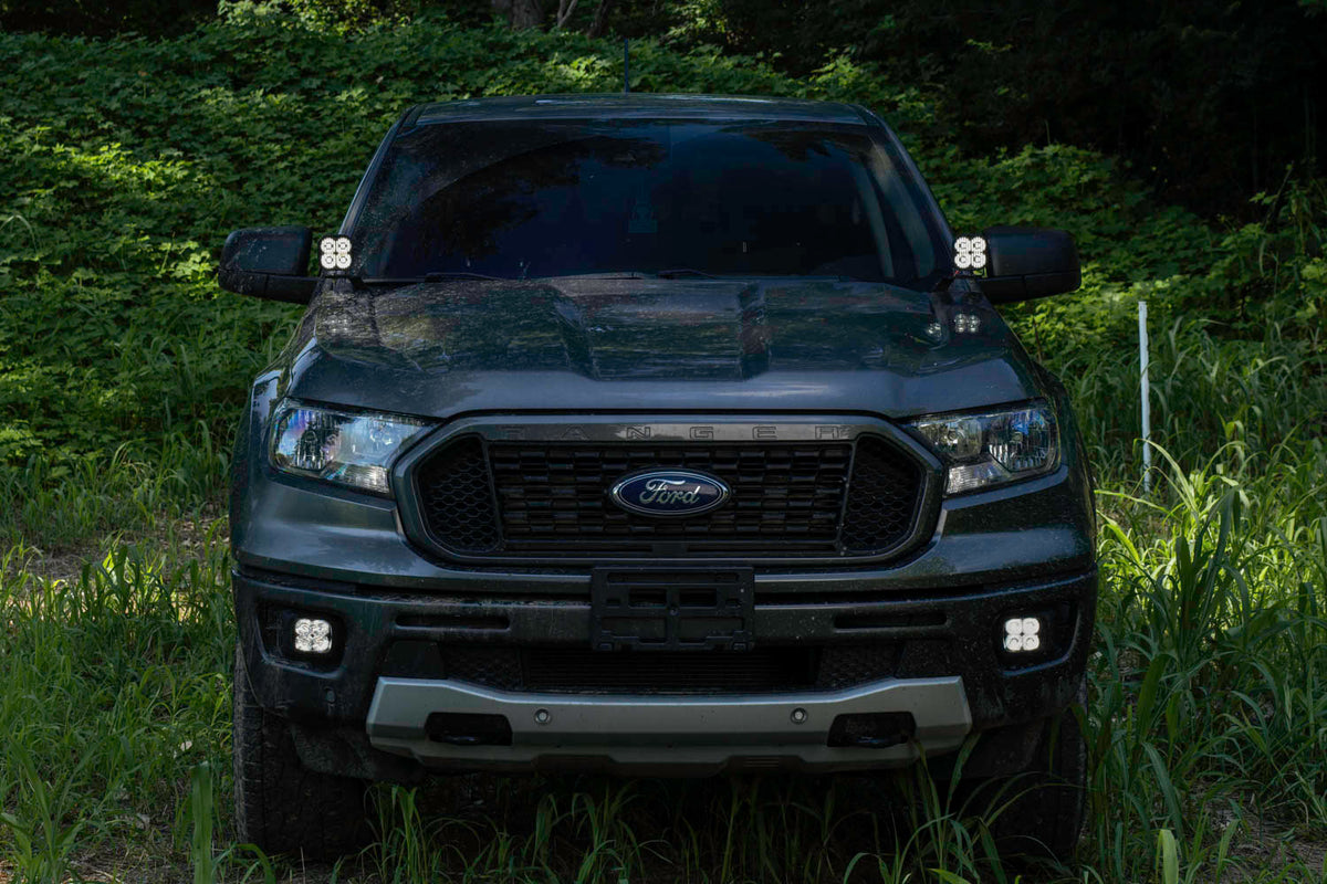 SS3 LED Ditch Light Kit for 2019-2021 Ford Ranger  Sport White Combo