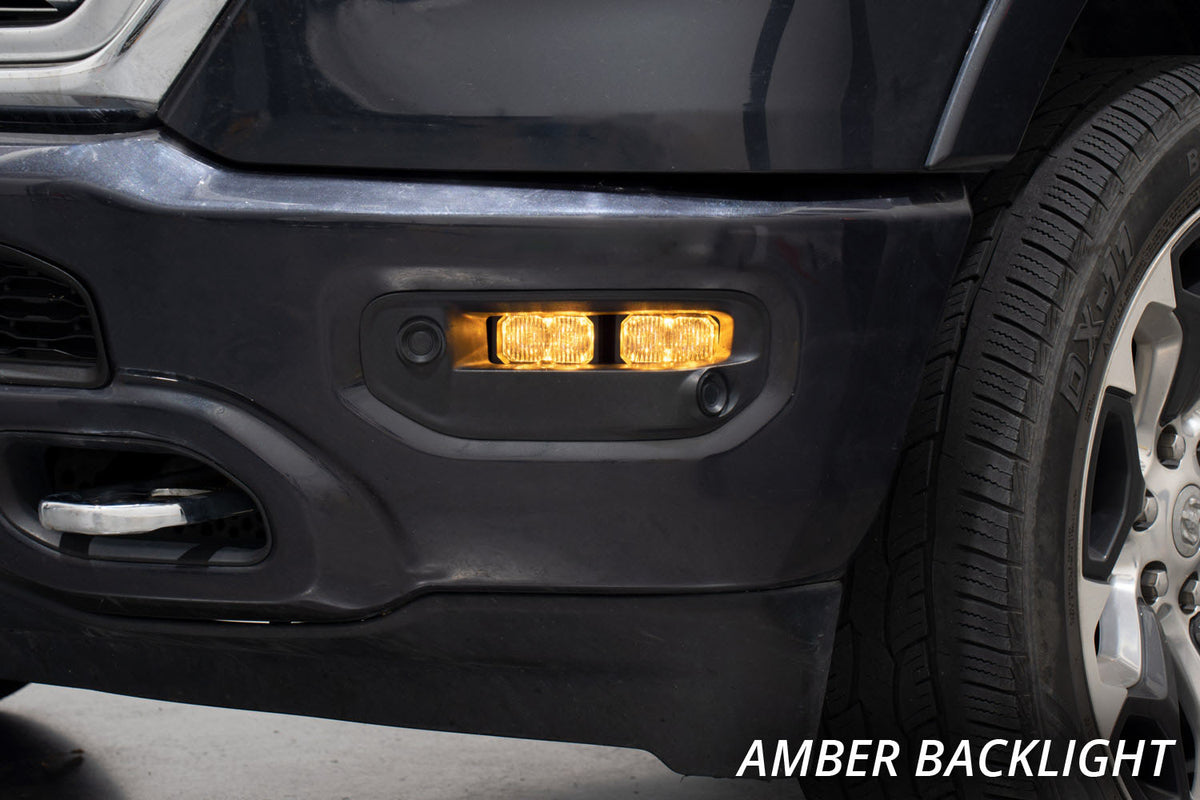 Stage Series Fog Pocket Mounting Brackets for 2019-2024 Ram