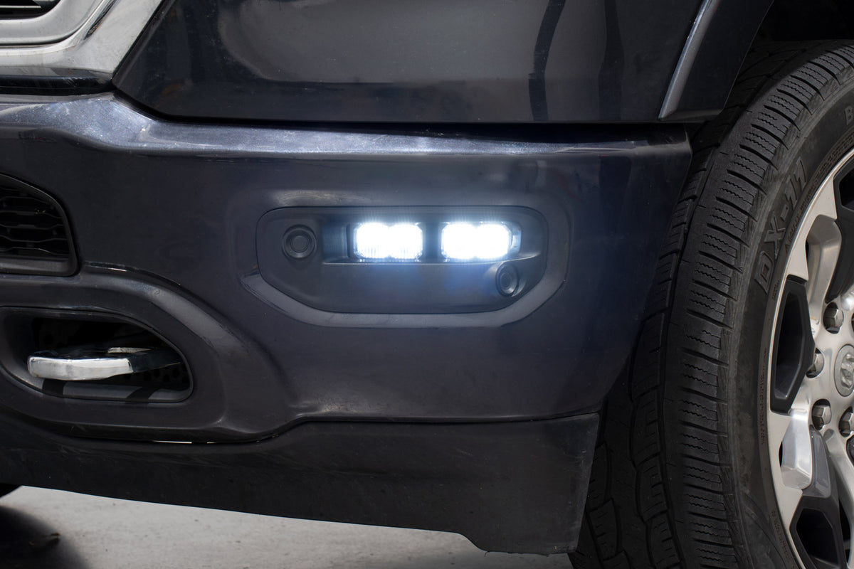 Stage Series Fog Pocket Mounting Brackets for 2019-2024 Ram