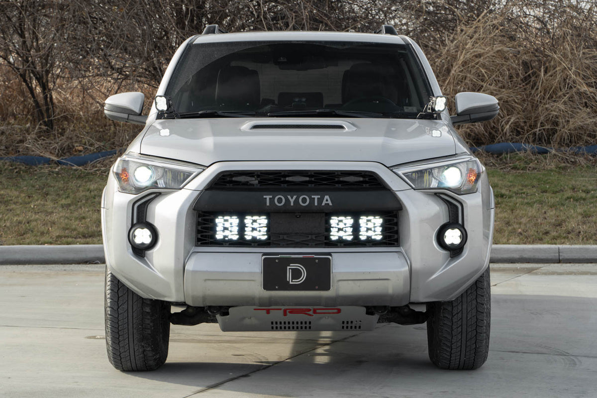 SS5 Stealth Grille LED 4-Pod Kit for 2014-2024 Toyota 4Runner  Sport White Driving