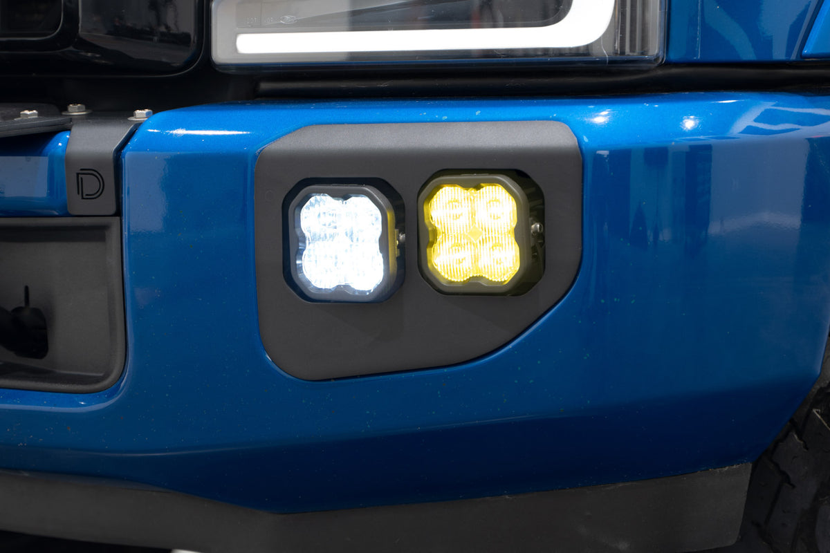 SS3 LED Fog Pocket Kit for 2020-2022 Ford Super Duty  White Sport