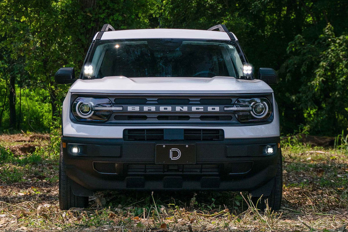 SS3 LED Ditch Light Kit for 2021+ Ford Bronco Sport  Sport White Combo