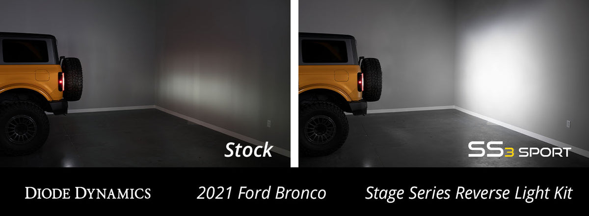 Stage Series Reverse Light Kit for 2021-2025 Ford Bronco C2 2.0 Sport