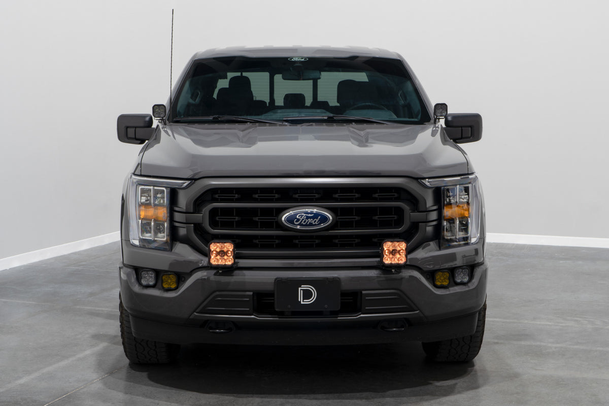 SS5 Bumper LED Pod Light Kit for 2021-2023 Ford F-150  Sport White Driving