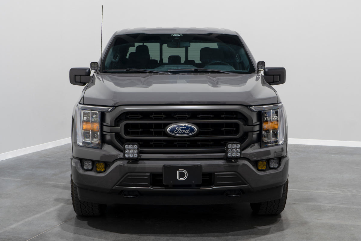 SS5 Bumper LED Pod Light Kit for 2021-2023 Ford F-150  Sport White Driving