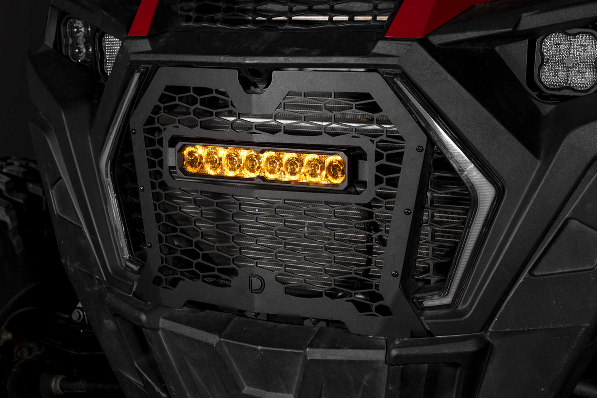 Polaris RZR XP 2019 SS10 Grille Kit Max Yellow Driving