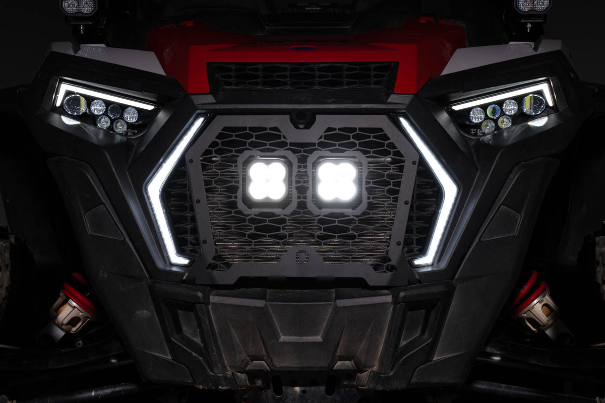 Stage Series LED Grille Kit for 2019-2024 Polaris RZR XP  Sport White Combo
