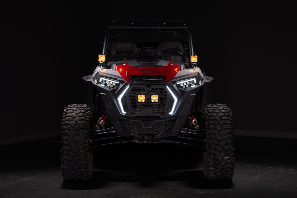 Stage Series LED Grille Kit Bracket Kit for 2019-2024 Polaris RZR XP
