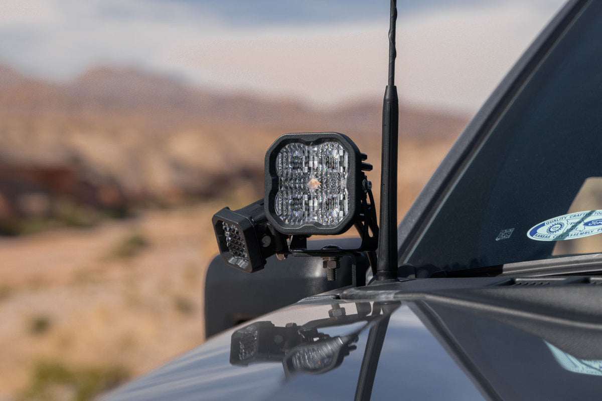 Stage Series Backlit Ditch Light Kit for 2021-2026 Ford F-150  SS3 Sport White Combo