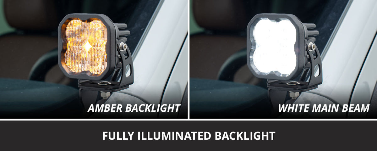 Stage Series Ditch Light Kit for 2022+ Ford Maverick  SS3 Sport White Combo