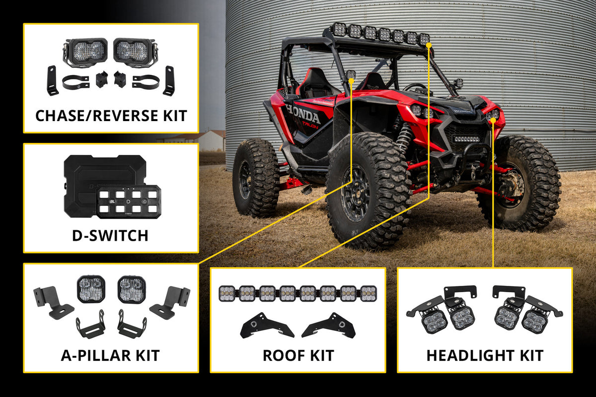 Honda Talon 2019 SS10 Grille Bracket Kit